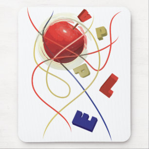 A is for Apple Mouse Mat