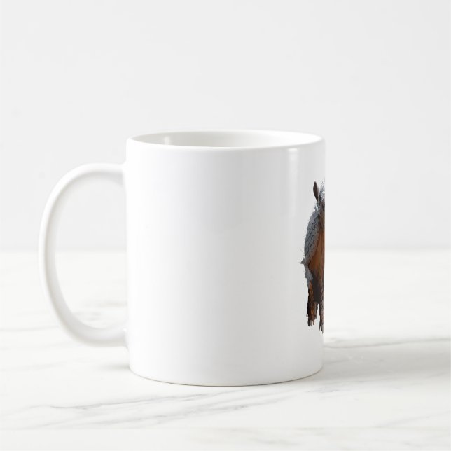 A is for Armadillo Coffee Mug (Left)