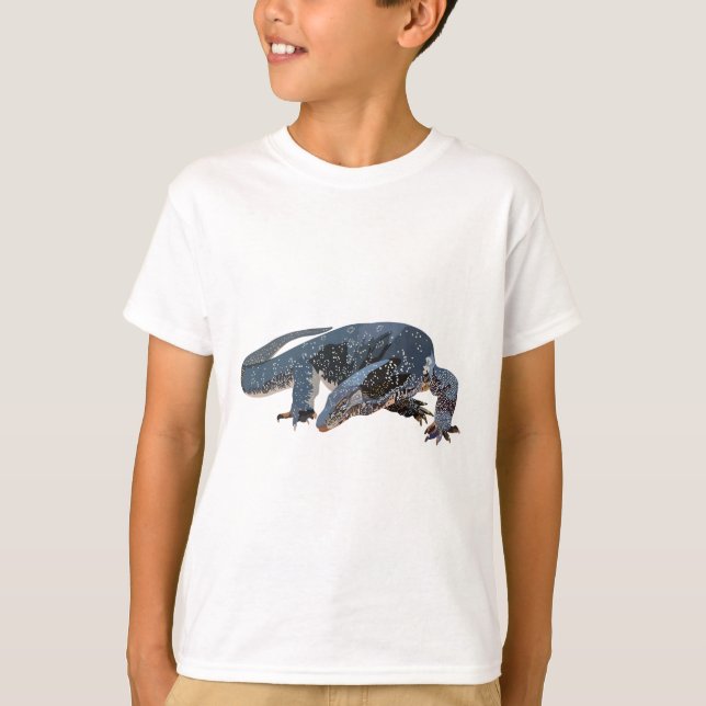 A is for Asian Water Monitor Lizard  T-Shirt (Front)