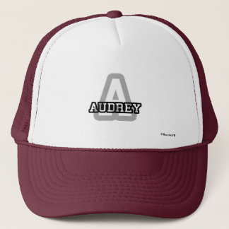 A is for Audrey Trucker Hat