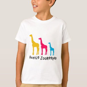 A is for Auntie Zookeeper T-Shirt