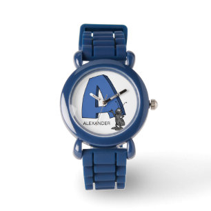 A is for ___ custom name Kid's Watch