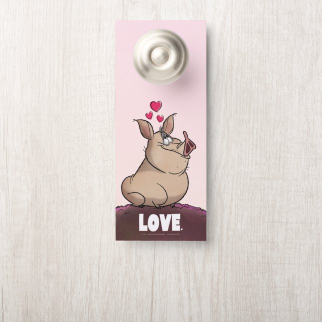 A. J. HOGG "LOVE" DOOR HANGER (On Knob)