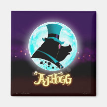 A. J. HOGG WISHING MOON MAGNET