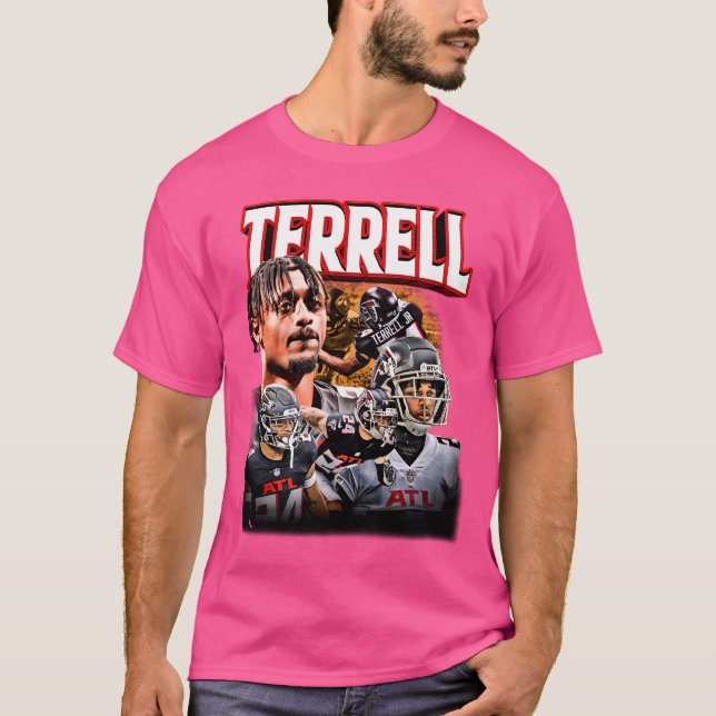 A.J. Terrell Jr Bootleg Vintage Tshirt (Front)