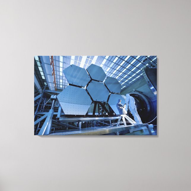 A James Webb Space Telescope array Canvas Print (Front)