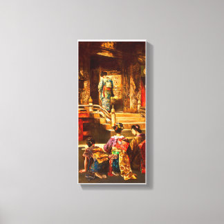 A Japanese princess going to church wall art