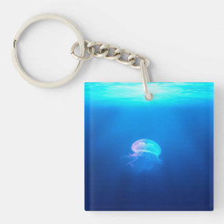 A Jellyfish Key Ring