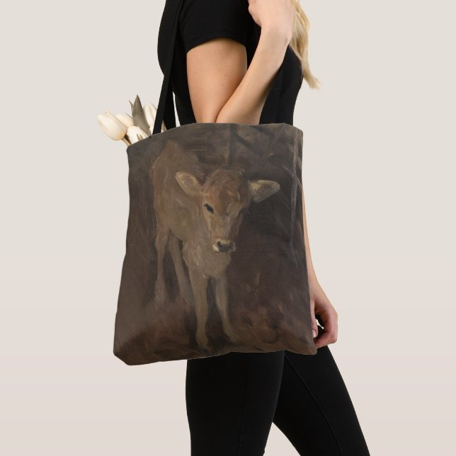 A Jersey Calf Tote Bag (Close Up)