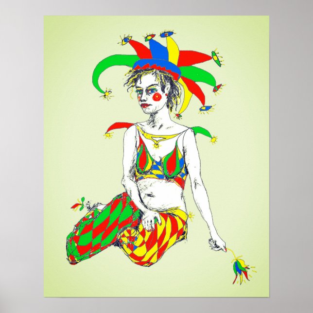 A Jester  Poster (Front)