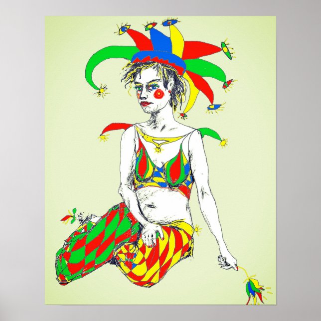 A Jester  Poster (Front)