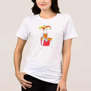 A jester queen Tri-Blend shirt