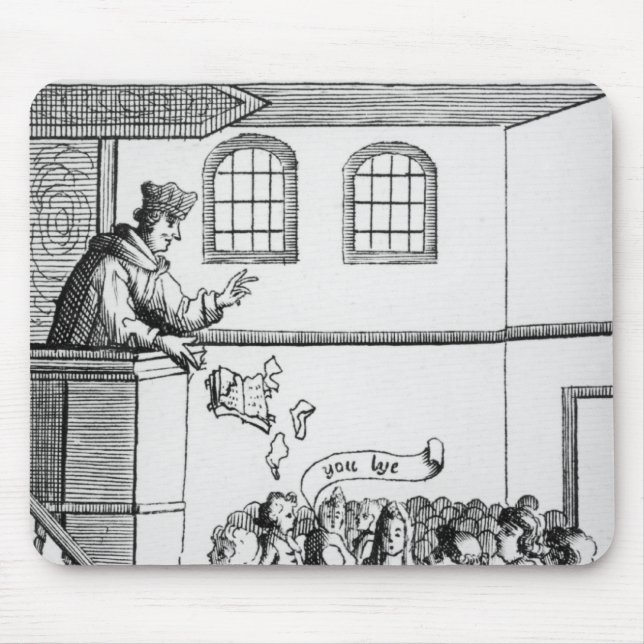 A Jesuit Preaching Against Our Bible Mouse Mat (Front)