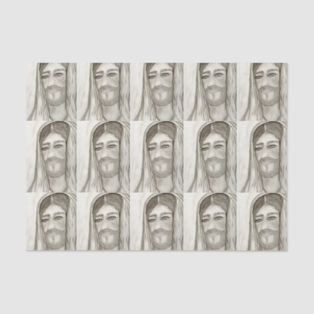 A Jesus Tissue Paper (Front)