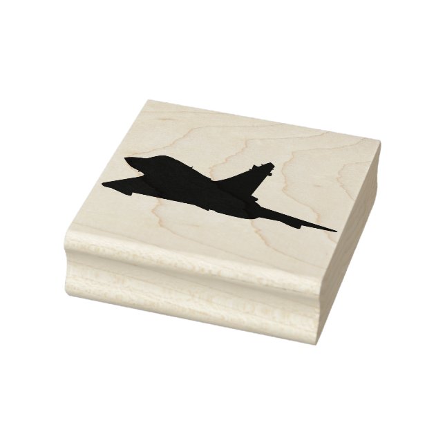 A jet fighter rubber stamp (Stamp)
