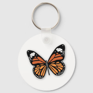 A Jewelled Monarch Butterfly Key Ring