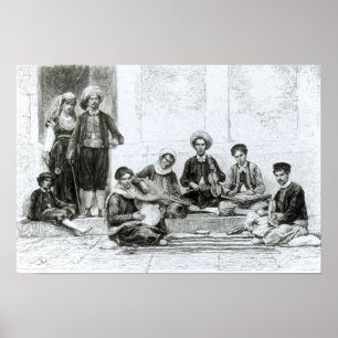 A Jewish Concert, Tlemcen Poster