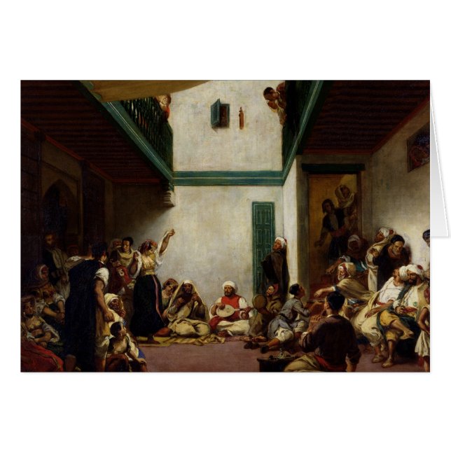 A Jewish wedding in Morocco, 1841 (Front Horizontal)