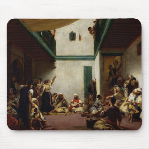 A Jewish wedding in Morocco, 1841 Mouse Mat