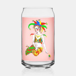 A joker can glass
