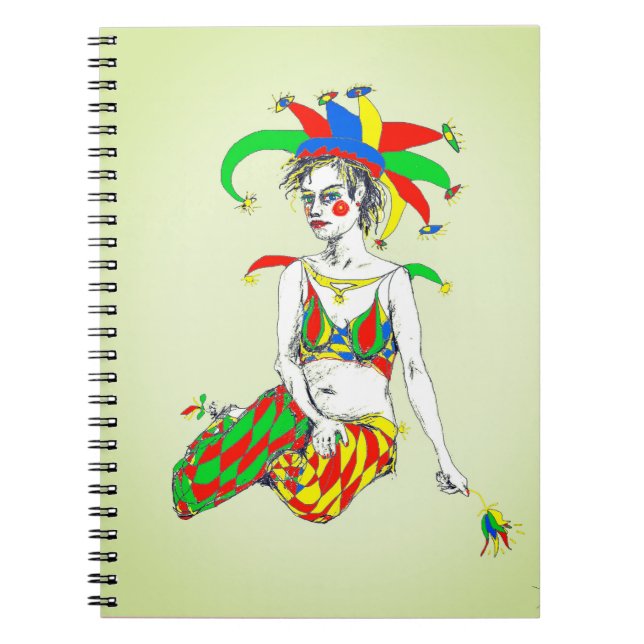 A joker notebook (Front)