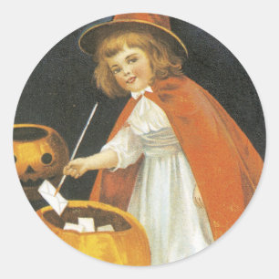 A Jolley Halloween Classic Round Sticker