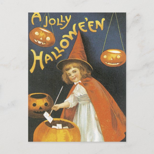 A Jolley Halloween Postcard (Front)
