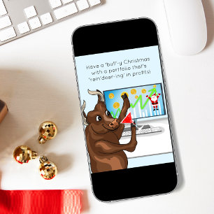 A Jolly Bull Market Merry Christmas Card