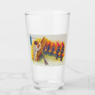 A Jolly Halloween (Black Cats) Glass