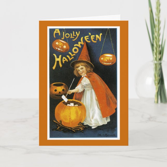 A Jolly Halloween Card (Front)