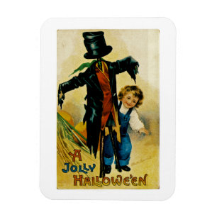 A Jolly Halloween Magnet