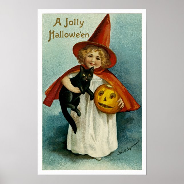 A Jolly Hallowe'en Poster (Front)