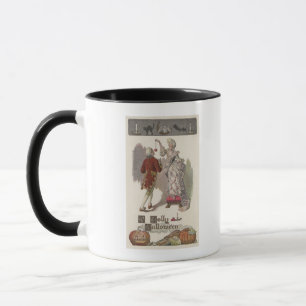 A Jolly HalloweenRestoration Dressed Couple Mug