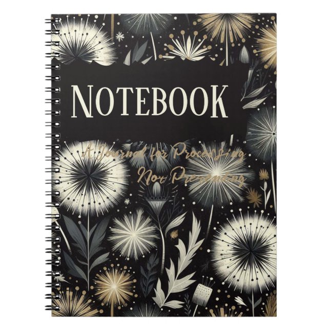 A Journal for Processing, Not Pretending (Front)