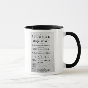 A Journal of the Plague Year, 1665 Mug