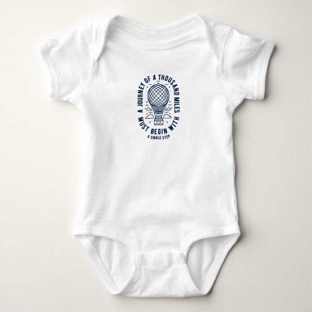 A Journey Baby Bodysuit (Front)