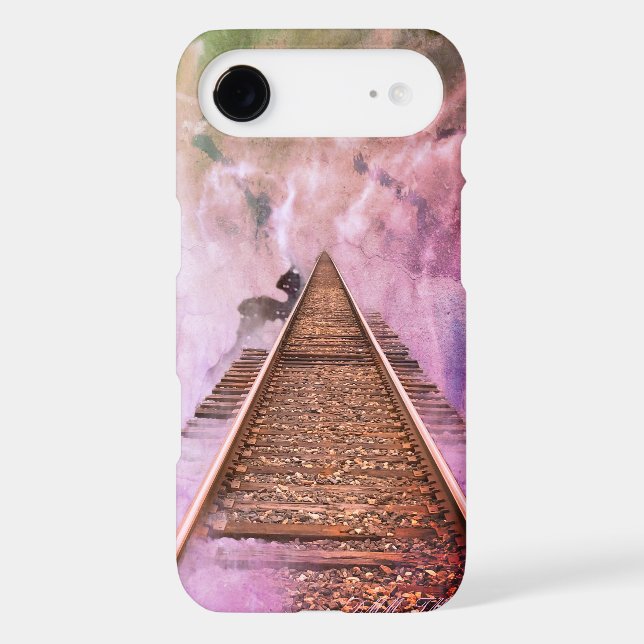 A journey less travelled phone case.  Case-Mate iPhone case (Back)