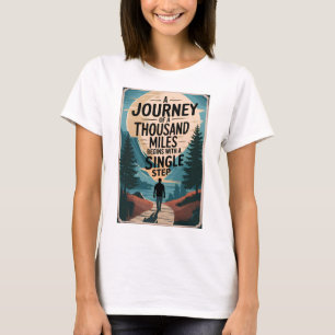 A journey of a thousand miles begins with a single T-Shirt