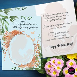 A Journey of Gratitude Birth Mother's Day Holiday Card