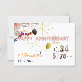 "A Journey of Love Thank You Card