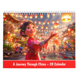 A Journey Through China – 3D Calendar