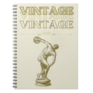 A Journey through Vintage Aesthetic Notebook