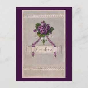 A Joyous Easter Holiday Postcard