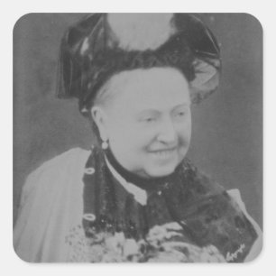 A Jubilee Portrait of Queen Victoria (1819-1901) L Square Sticker