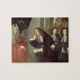 A Judge and Three Advocates, Venetian School (oil Jigsaw Puzzle
