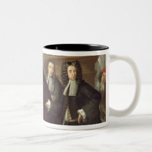 A Judge and Three Advocates, Venetian School (oil Two-Tone Coffee Mug