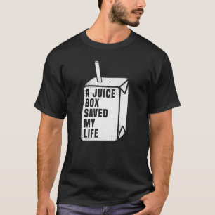 A Juice Box Saved My Life 2022 Diabetes Awareness T-Shirt