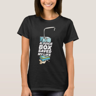 A Juice Box Saved My Life Diabetes Men T-Shirt