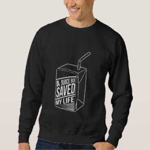 A Juice Box Saved My Life Funny Diabetes T Shirt