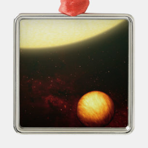 A Jupiter-like planet Metal Tree Decoration